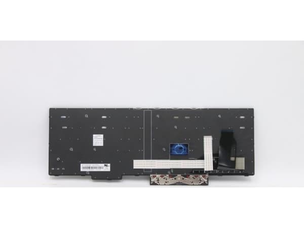 Lite-On - Ersättningstangentbord för bärbar dator - italiensk - svart - för ThinkPad P15s Gen 1 20T4, 20T5