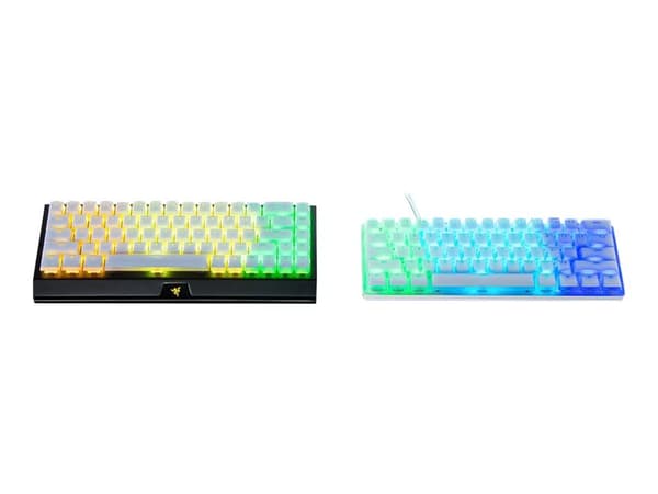 Razer - Tastehettesett - hvit