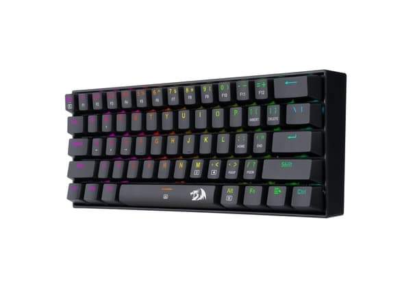 REDRAGON K630RGB RED, Kabel, USB, Mekaniska tangentbrytare, QWERTY, RGB LED, Svart