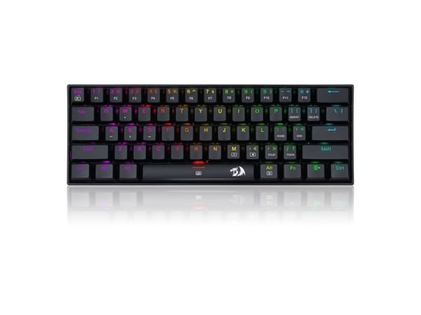 REDRAGON K630RGB RED, Kabel, USB, Mekaniska tangentbrytare, QWERTY, RGB LED, Svart Svart