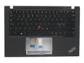 Miniatyrbild 4 av 5: Lenovo - Ersättningstangentbord för bärbar dator - med Trackpoint - bakgrundsbelyst - QWERTY - nordiskt (danska/finska/norska/svenska) - svart - med