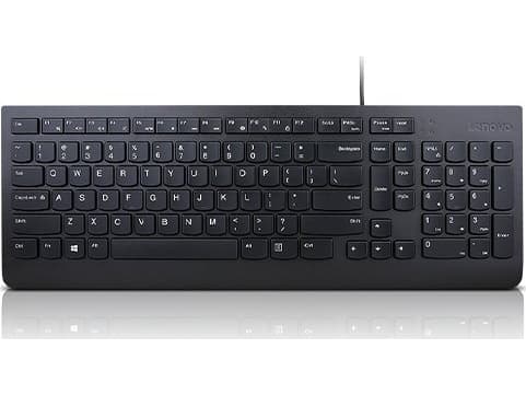 Lenovo Essential - Tangentbord - USB - Nordisk - svart