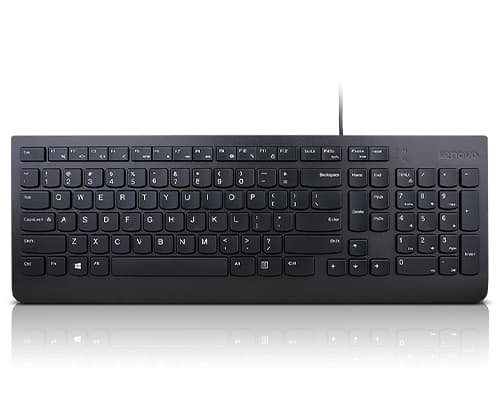 Lenovo Essential - Tangentbord - USB - Nordisk - svart