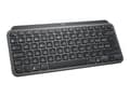 Miniatyrbild 2 av 5: Logitech MX Keys Mini for Business tangentbord Trådlös RF + Bluetooth QWERTY Spansk grafit