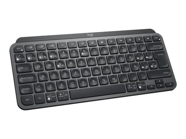 Logitech MX Keys Mini for Business tangentbord Trådlös RF + Bluetooth QWERTY Spansk grafit