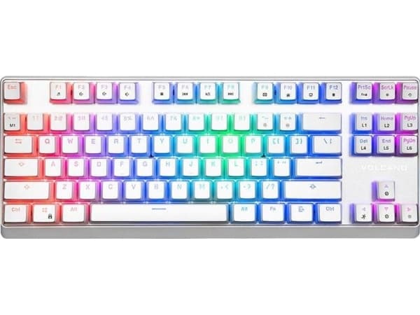 Klawiatura Modecom Volcano Lanparty Pudding Edition Outemu Brown (K-MC-LANPARTY-U-RGB-BROWN-200-P)