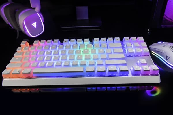 Modecom Volcano Lanparty Pudding Edition Outemu blått tangentbord (K-MC-LANPARTY-U-RGB-BLUE-200-PU)