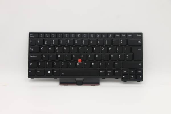 Chicony - Erstatningstastatur for bærbar PC - med Trackpoint, UltraNav - bakbelysning - QWERTY - Portugisisk - for ThinkPad L14 Gen 1 20U1, 20U2, 20U