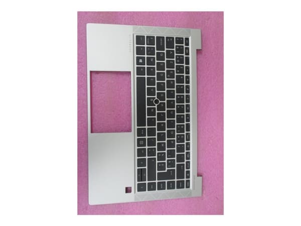 HP - Erstatningstastatur for bærbar PC - med pekepinne, ClickPad - med toppdeksel