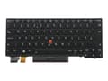Miniatyrbilde 1 av 3: Chicony - Erstatningstastatur for bærbar PC - med Trackpoint - bakbelysning - QWERTY - Storbritannia - svart - FRU - for ThinkPad L13 Gen 2; L13 Yoga