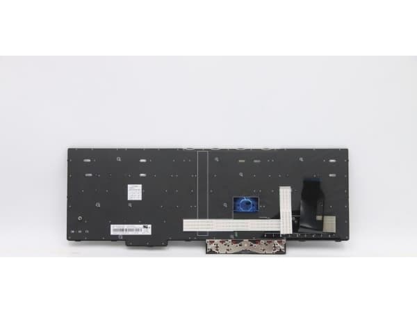 Lite-On - Ersättningstangentbord för bärbar dator - bakgrundsbelyst - fransk - svart - för ThinkPad P15s Gen 1 20T4, 20T5