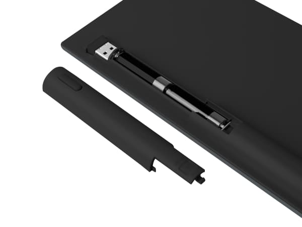 NATEC NKL-1830, Fullstor (100 %), Trådlös, Trådlös RF + Bluetooth, Membrantangentbrytare, QWERTY, Svart, Grå