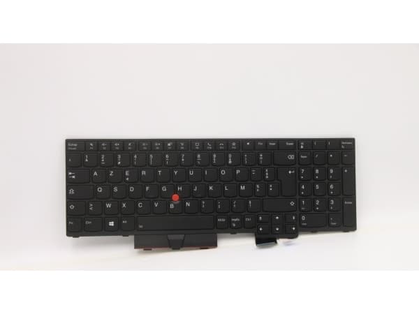 Lite-On - Ersättningstangentbord för bärbar dator - bakgrundsbelyst - fransk - svart - för ThinkPad P15 Gen 2 20YQ, 20YR; T15g Gen 2 20YS, 20YT
