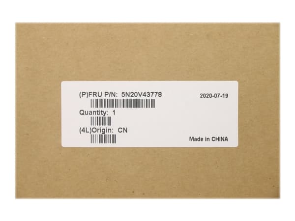 Chicony - Erstatningstastatur for bærbar PC - bakbelysning - Portugisisk - svart - for ThinkPad P14s Gen 1 20S4, 20S5; T14 Gen 1 20UD, 20UE