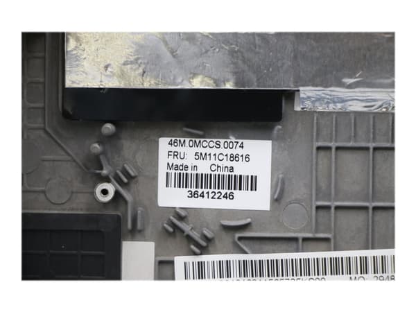 Chicony - Erstatningstastatur for bærbar PC - med Trackpoint - bakbelysning - QWERTY - Storbritannia - FRU - med toppdeksel - for ThinkPad X13 Yoga G