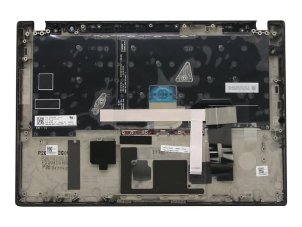 Lite-On - Kannettavan tietokoneen vaihtonäppäimistö - taustavalaistu - UK - musta - yläsuojuksella - ThinkPad T14s Gen 1 20T0, 20T1 -malleihin