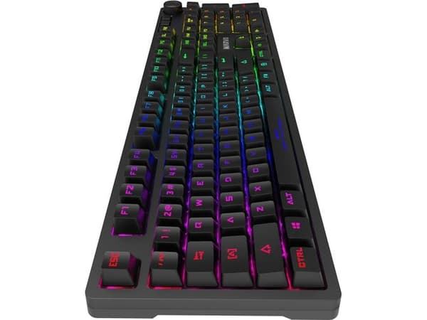 Marvo Marvo KG954 EN keyboard, US keyboard, for gaming, membrane type wired (USB), black, backlit