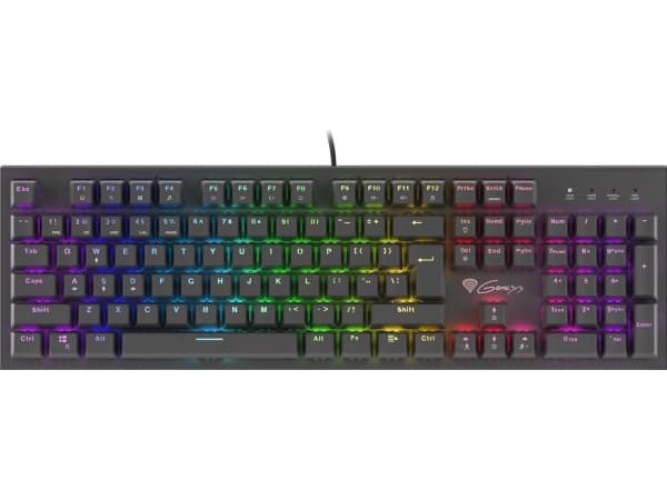 Genesis Keyboard GAMING KEYBOARD GENESIS THOR 300 RGB FR MECHANICAL BACKLIGHT RED SWITCH
