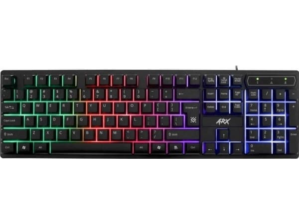 Defender GAMING KEYBOARD MEMBRANE KEYBOARD ARX GK-196L LED BACKLIGHT 45194