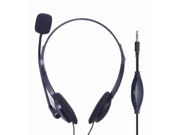 Gembird KBS-UO4-01, Täysikokoinen (100 %), USB, QWERTY, Musta, Sisältää hiiren