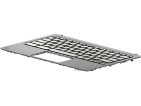 HP 937247-DH1, Kotelon pohja + näppäimistö, Pohjoismainen, HP, Chromebook x360 11 G1