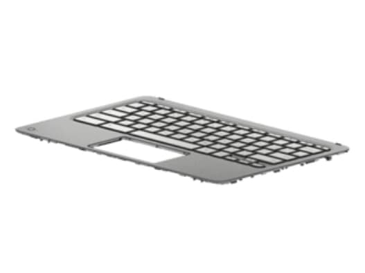HP 937247-DH1, Kotelon pohja + näppäimistö, Pohjoismainen, HP, Chromebook x360 11 G1