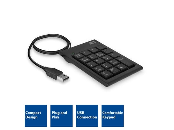 ACT NUMERIC KEYBOARD USB