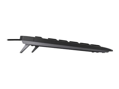 CHERRY STREAM KEYBOARD TKL - Tangentbord - USB - AZERTY - fransk - tangentbrytare: CHERRY SX - svart