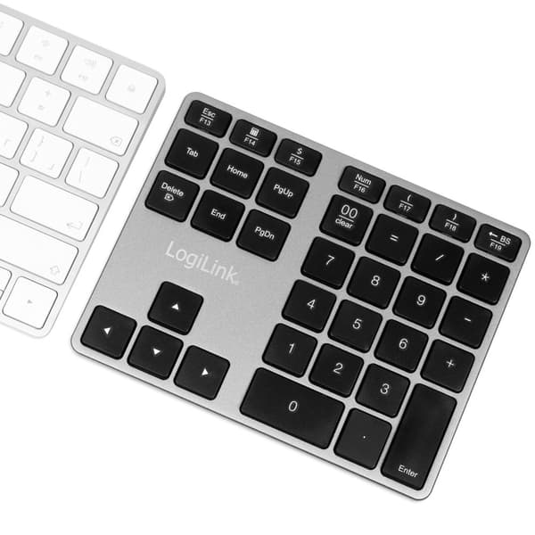 LogiLink Trådlöst numeriskt tangentbord m piltangenter