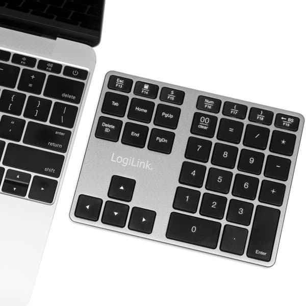 LogiLink Trådlöst numeriskt tangentbord m piltangenter