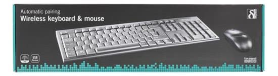 Wireless keyboard and mice USB receiver 10m range UK layout