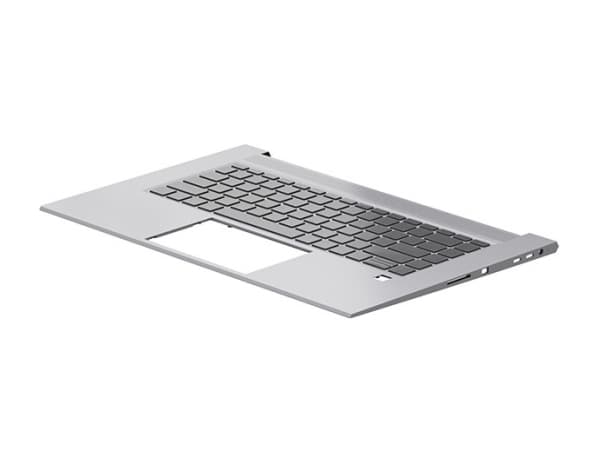 HP - Ersättningstangentbord för bärbar dator - bakgrundsbelyst - Nordisk - med övre skydd - för ZBook Studio G7 Mobile Workstation
