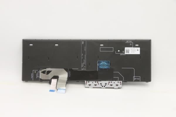 Transimage - Ersättningstangentbord för bärbar dator - med Trackpoint - bakgrundsbelyst - ungerska - svart - för ThinkPad P15 Gen 1 20ST, 20SU; T15g