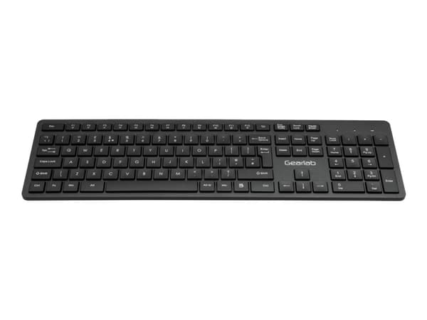 eSTUFF G220 - Tangentbord - trådlös - 2.4 GHz - QWERTY - brittisk - svart