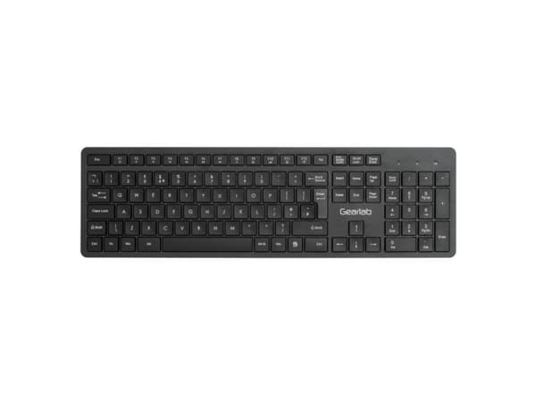 eSTUFF G220 - Tangentbord - trådlös - 2.4 GHz - QWERTY - brittisk - svart