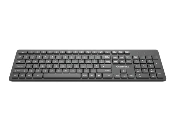 eSTUFF G220 - Tangentbord - trådlös - 2.4 GHz - QWERTY - brittisk - svart