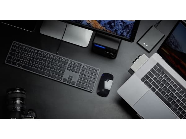 LMP 18251, Fullstor (100 %), Kabel, USB, QWERTY, Grå