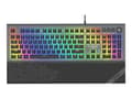 Miniatyrbild 1 av 5: iBOX Aurora K-5 - Tangentbord - bakgrundsbelyst - USB - QWERTY - tangentbrytare: KRGD Red - svart, silver