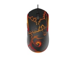 Marvo CM409-UK, Kabel, USB, Membrantangentbrytare, QWERTY, RGB LED, Svart