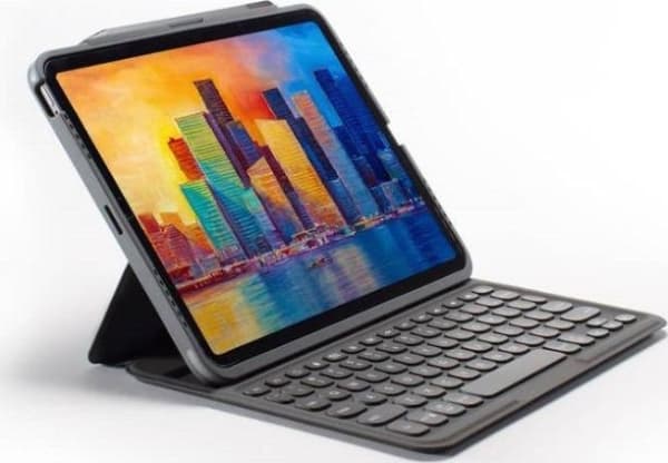 ZAGG Pro Keys, UK Engelsk, Apple, iPad Air (4th gen), Sort, 27,7 cm (10.9"), Trådløs
