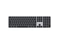 Miniatyrbild 2 av 5: Apple Magic Keyboard with Touch ID and Numeric Keypad - Tangentbord - Bluetooth, USB-C - svensk - black keys