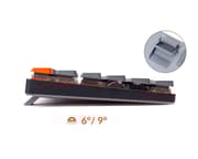 K3 V2 RGB Low Profile Hotswap Trådløs Tastatur [Gateron Optical Brown]