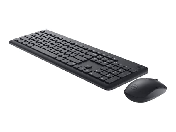 DELL KM3322W, Täysikokoinen (100 %), Langaton RF, Musta, Sisältää hiiren musta