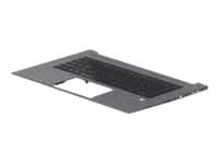 HP - Ersättningstangentbord för bärbar dator - bakgrundsbelyst - Nordisk - med övre skydd - för ZBook Create G8