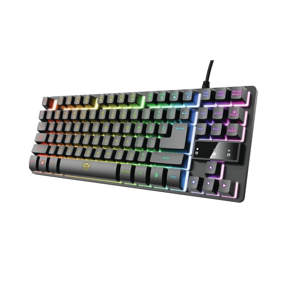Keyboard Trust 24067 Black RGB LED