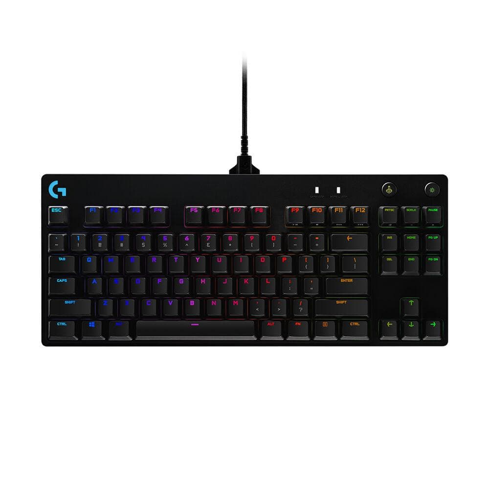 Keyboard Logitech 920-010593 Black RGB LED