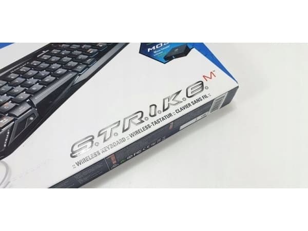 Mad Catz-tastatur Mad Catz STRIKE M AZERTY trådløst tastatur