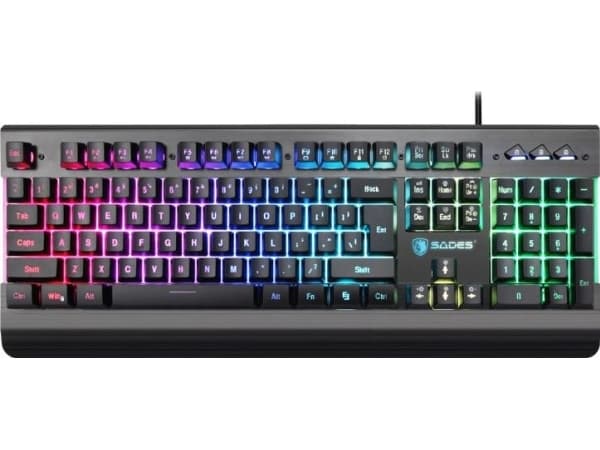 SADES keyboard Gaming keyboard Sades Neo Whistle (black) (membrane)