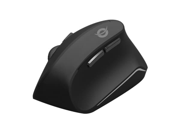 Conceptronic ORAZIO02IT, Täysikokoinen (100 %), Langaton RF, QWERTY, Musta, Sisältää hiiren