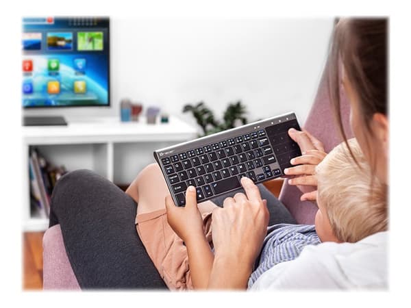 Tracer EXpert - Tastatur - med styreplate - trådløs - 2.4 GHz